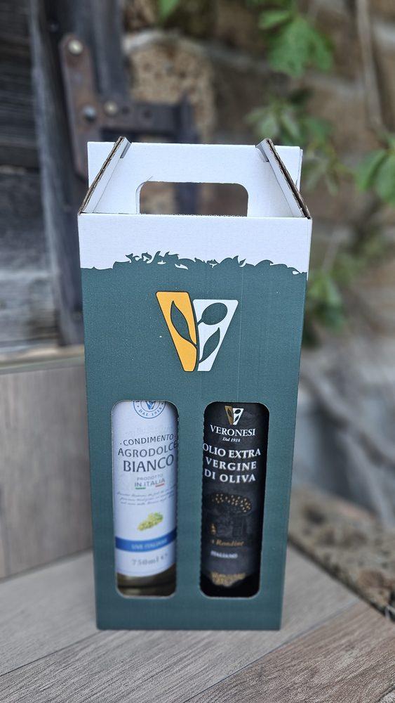 Geschenkset 0,75 Liter, 2er Box — Agrodolce Bianco & Il Trovatore
